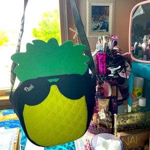 PINK pineapple lunch bag cooler